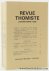 Revue Thomiste. Revue doctr...