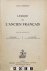 Lexique de L'Ancien Francais