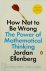 How Not to Be Wrong The Pow...