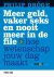 Meer geld, vaker seks en no...