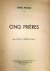Milhaud, Darius: - Cinq prières pour chant et orgue (ou piano)