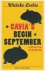 Cavia's Begin September: Li...