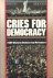 Minzhu, Han (ed.) - Cries for Democracy. Writings and Speeches From the 1989 Chinese Democracy Movement.