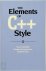The Elements of C++ Style