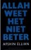 ALLAH WEET HET NIET BETER