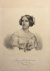 [Frans Bugga  Zonen] - [Lithography, lithografie, 1855] Portrait of Johanna Maria Lind (1820-1887), better known as Jenny Lind, Swedish soprano, Swedish nightingale, 1 p.