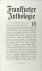Reich-Ranicki, Marcel (Herausg.). - Frankfurter Anthologie 18. Gedichten und Interpretationen