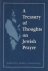 Greenberg, Sidney (ed.) - A Treasury of Thoughts on Jewish Prayer