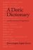 Douglas Kynoch - A Doric Dictionary