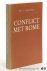 Berkouwer, Gerrit Cornelis. - Conflict met Rome. [ 3e druk ].