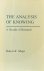 The analysis of knowing. A ...