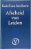 Afscheid van Leiden