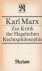 Karl Marx, Martina Thom - Zur Kritik der Hegelschen Rechtsphilosophie