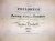 Rossini, G.: - [Kopftitel:] Recitativ, Canzonette und Cavatina der Desdemona aus der Oper: Othello, von Rossini. Gesungen von Mad. Fodor. Mit Begleitung des Pianoforte (Philomele, eine Sammlung der beliebtesten Gesänge... hrsg. von Anton Diabelli; No. 109)