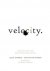 Velocity The Seven New Laws...