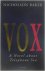 Vox - A Novel about Telepho...