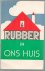 Rubber stichting (Amsterdam / Delft)  Omslag ontwerp: Giele Roelofs - (BROCHURE) [Rubber in ons huis]
