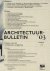 Olof Van De Wal - Architectuurbulletin No. 3 : Essays over de ontworpen omgeving