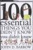 100 Essential Things You Di...