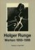 Holger Runge : werken 1950 ...