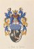  - [Heraldic coat of arms] Coloured coat of arms of the le Bron de Vexela family, family crest, 1 p.