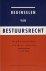 Gerritzen-Rode, P.W.A.  I.C. van der Vlies. - Beginselen van bestuursrecht.