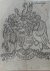 [Van Santwijk family crest] - Wapenkaart/Coat of Arms: Original preparatory drawing of the Van Santwijk Coat of Arms/Family Crest, 1 p.