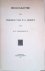 Leendertz Jr., Dr. P. - Bibliographie der werken van P.C. Hooft