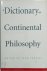 A dictionary of continental...