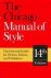Chicago Manual, - The Chicago Manual of Style 14e