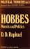 Hobbes. Morals and politics.