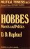 Hobbes. Morals and politics.
