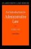 Cane, Peter. - An Introduction to Administrative Law.