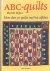 Dijkers, Marieke - ABC-Quilts Meer dan 30 quilts met het alfabet