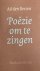 Poëzie om te zingen