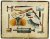 N.N. Wall picture - (SCHOOLPLAAT - SCHOOL POSTER / MAP - LEHRTAFEL) 19th century GEREEDSCHAPPEN VOOR SLAGER - SLAGERIJ - SLACHTEN - TOOLS FOR BUTCHER - BUTCHER - SLAUGHTER ( IIIb)