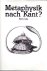Metaphysik nach Kant?