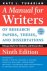 Kate L. Turabian - A Manual for Writers of Research Papers, Theses, and Dissertations, Ninth Edition