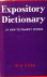 An Expository Dictionary of...