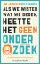 Jansen, Jim, Jansen, Dolf - Als we wisten wat we deden, heette het geen onderzoek