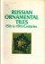 Russian ornamental tiles 15...