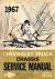  - 1967 Chevrolet Truck Chassis Service Manual Series 10-60