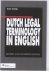 Dutch Legal Terminology in ...
