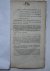 No author. - Besluit van den 15 April 1814, no. 5, houdende bepalingen omtrent de regeling der borgtogten, door comptabele ambtenaren, tot securiteit van den lande te presteren/ Instructie voor de veeartsen die door het Gouvernement benoemd zijn en uit het...