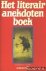 Het literair anekdoten boek