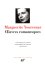 Yourcenar : Oeuvres Romanes...