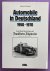 SCHRADER, HALWART. - Automobile in Deutschland 1950-1970. In der Berichterstattung der Frankfurter Allgemeinen Zeitung.