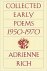 Adrienne Cecile Rich 216488 - Collected early poems, 1950-1970