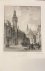  - [Lithography, Lithografie, Alkmaar] Alkmaar, De St. Laurenskerk en het stadhuis, 1 p, published 19th century.