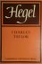 Taylor, Charles - Hegel